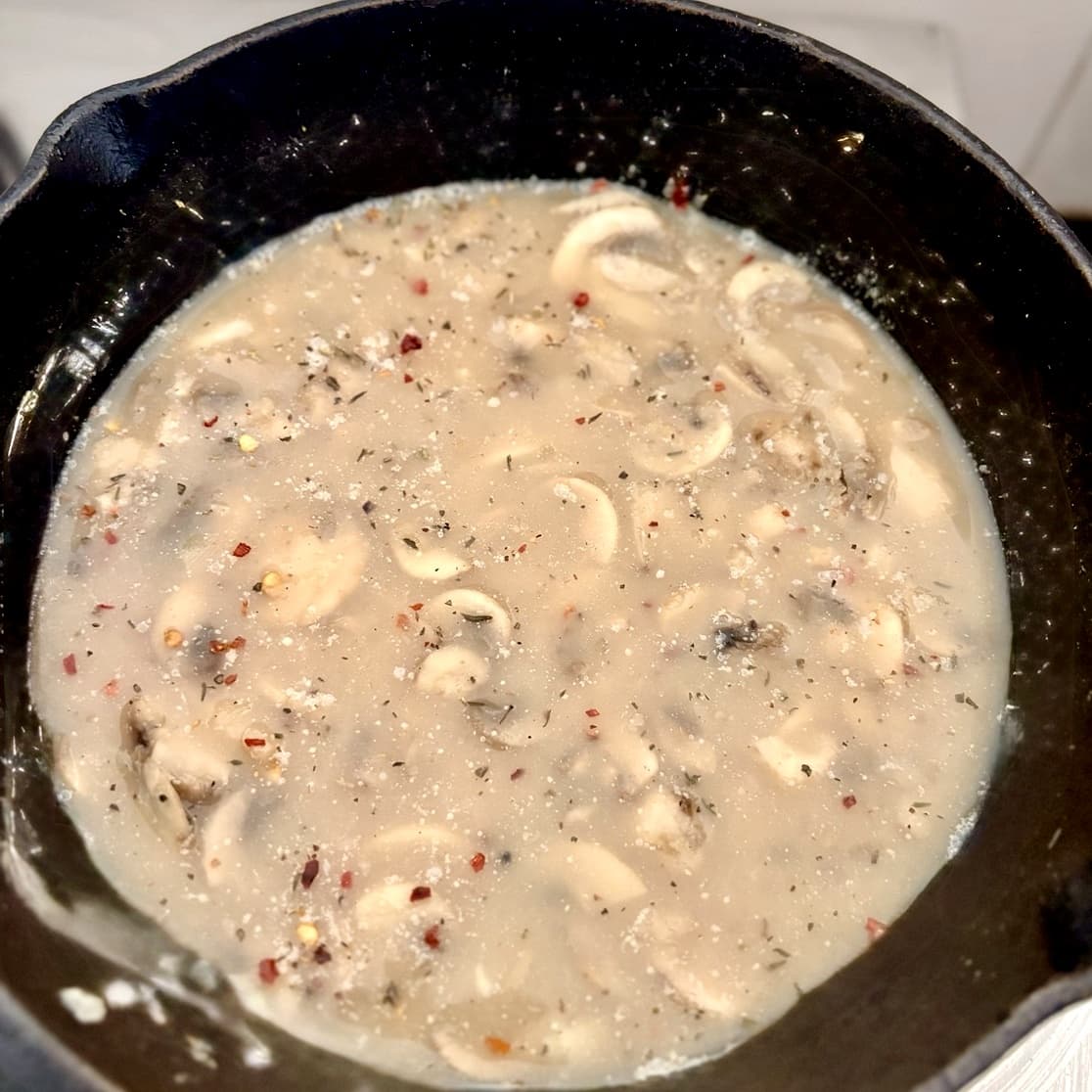 Mushroom Soup(Simple /No cream/thick/easy recipe)